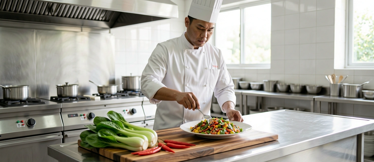 Our professional kitchen in Jakarta