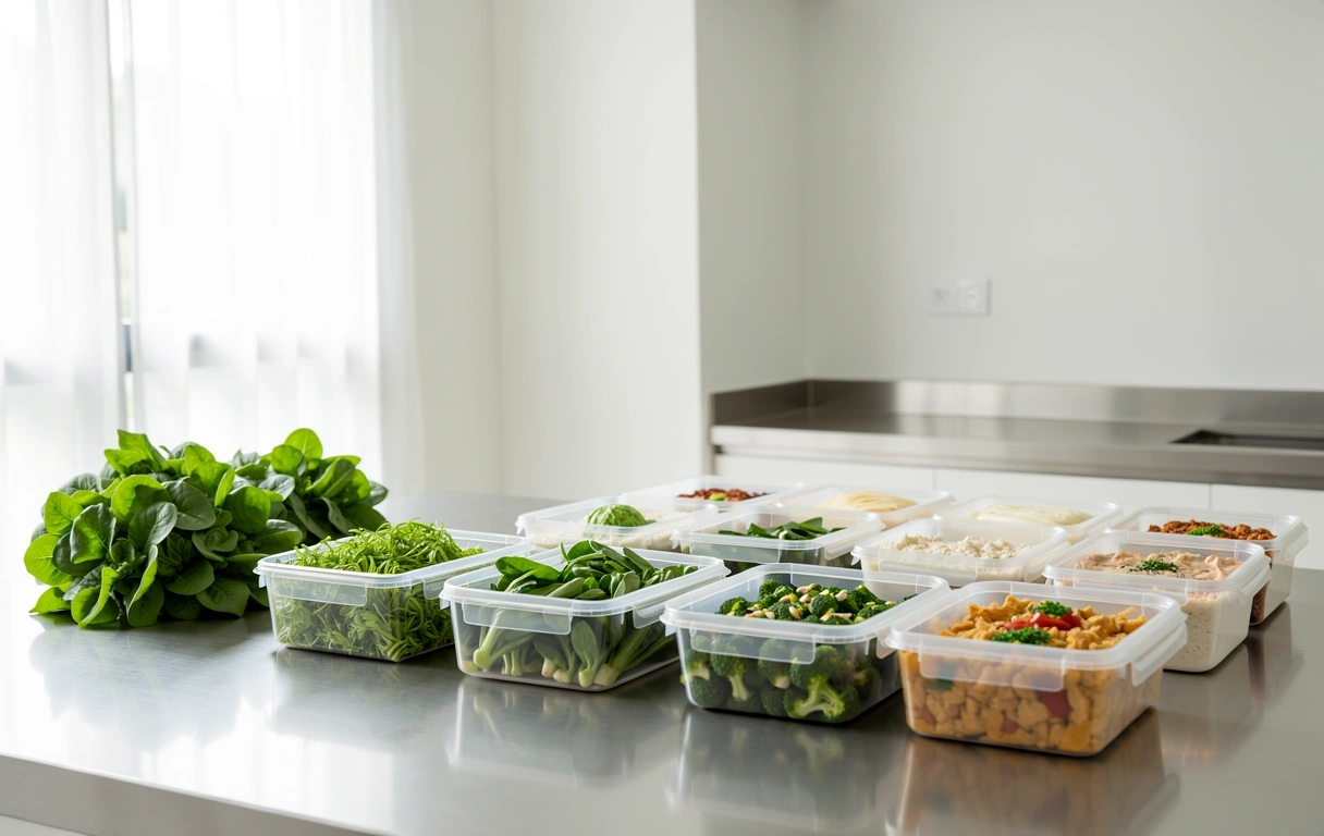 Makanan Lokal professional kitchen environment